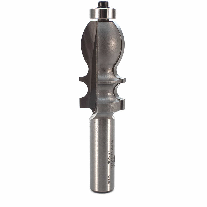 Specialty Molding Router Bit - 1/2" SH - Diameter:7/8" - Cutting Length:1-5/8"